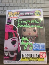 Funko Pop! Draculaura Debi Derryberry Autographed Monster High Original Funco...