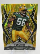 2025 Panini Phoenix Nick Barnett #68 Yellow Lava /125 Green Bay Packers NFL