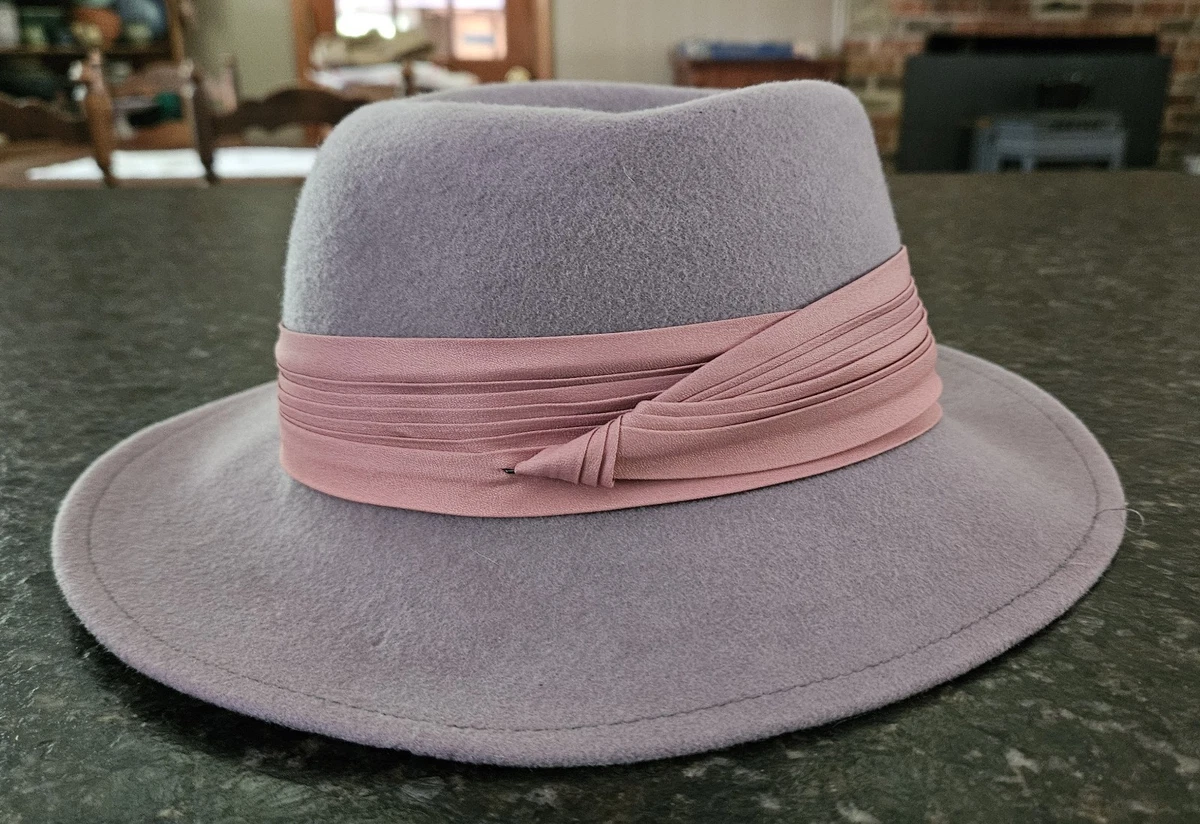 Millars of Clifden Connemara Vintage Fedora Purple‎ Plaid Wool Hat Ireland Small Fedora Purple Vintage Hats for Women for sale | eBay main image 2
