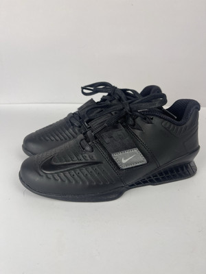 Nike Romaleos 3 Weightlifting Shoe Black Size 4 AO7987-001 Triple