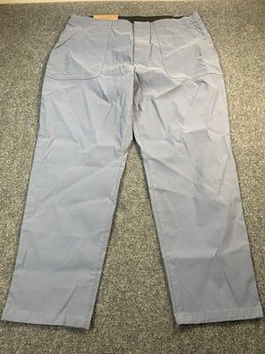 Eddie Bauer Pants Womens Size 16 Blue Gray Horizon Straight Leg Outdoors NWT