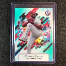 2025 Topps Pristine Baseball HUNTER GREENE Base Aqua 103/199 #75