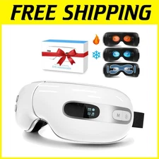 Rechargeable Bluetooth Eye Massager for Migraine Relief