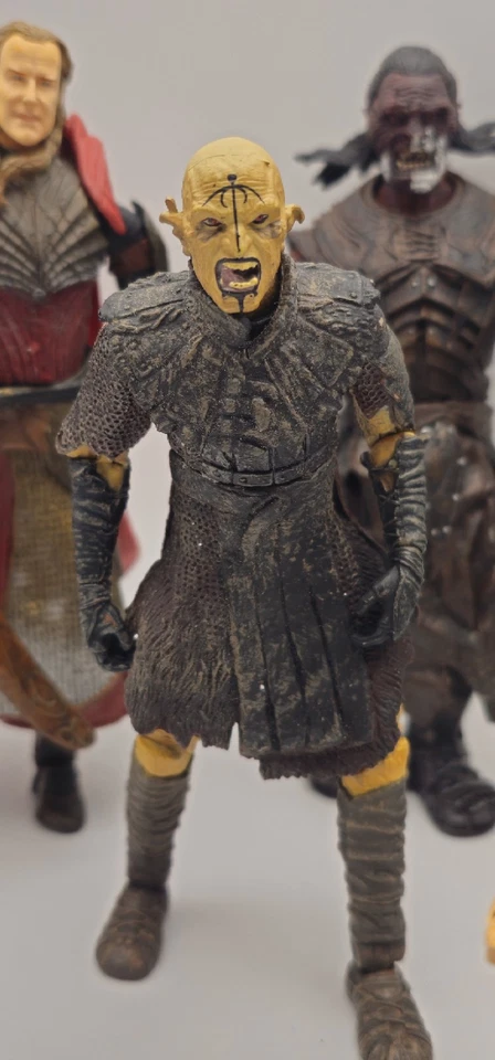 Lote de figuras de acción El Señor de los Anillos 2002 Toybiz algunos accesorios Foto 4 de 4