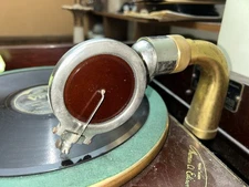 COMPLETELY SERVICED Edison Diamond Disc Phonograph  78 Rpm Lateral Adapter ￼