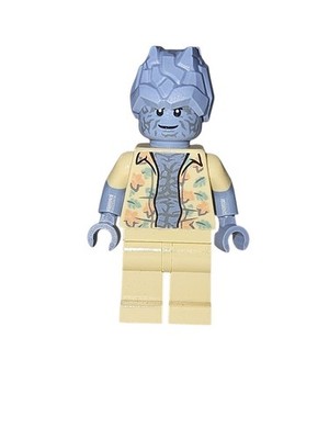  LEGO  Super Heroes - Korg - sh0752 aus Set 76200 - OHNE KOPFHÖRER / Gebraucht 
