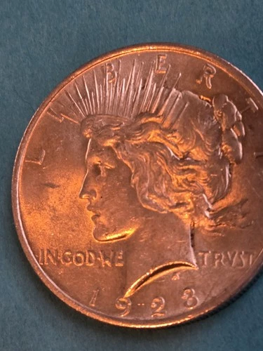 1923 Walking LIBERTY 1 US DOLLAR 90% SILVER Many Photos  Great Price