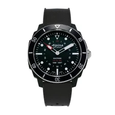 Alpina Seastrong HSW Men's Black Watch - AL-282LNN4V6