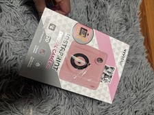 Barbie Polaroid 600 Pink Instant Film Camera with Strap Vintage Camera For Kids