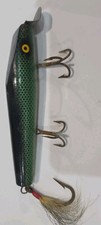 Custom Wooden Danny Metal Lip 2oz Swimmer Surfcasting 5.5" Striped Bass Lure