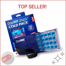 Cryo-Max Cold Pack, 8 Hour Reusable Cold Therapy Ice Pack for Elbows, Knees, Nec