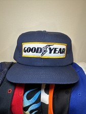 Vintage 80s/90s Good Year Tires Snapback Trucker Hat NOS Never Worn