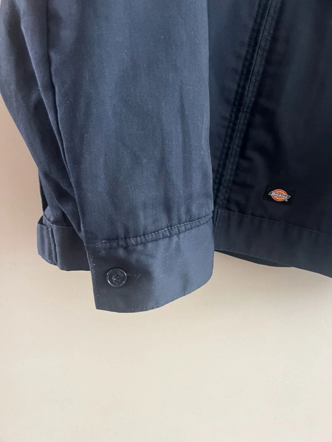 Dickies Eisenhower Jacket Size 5XLR Navy Blue Quilted Lined Workwear - product detail image 3
