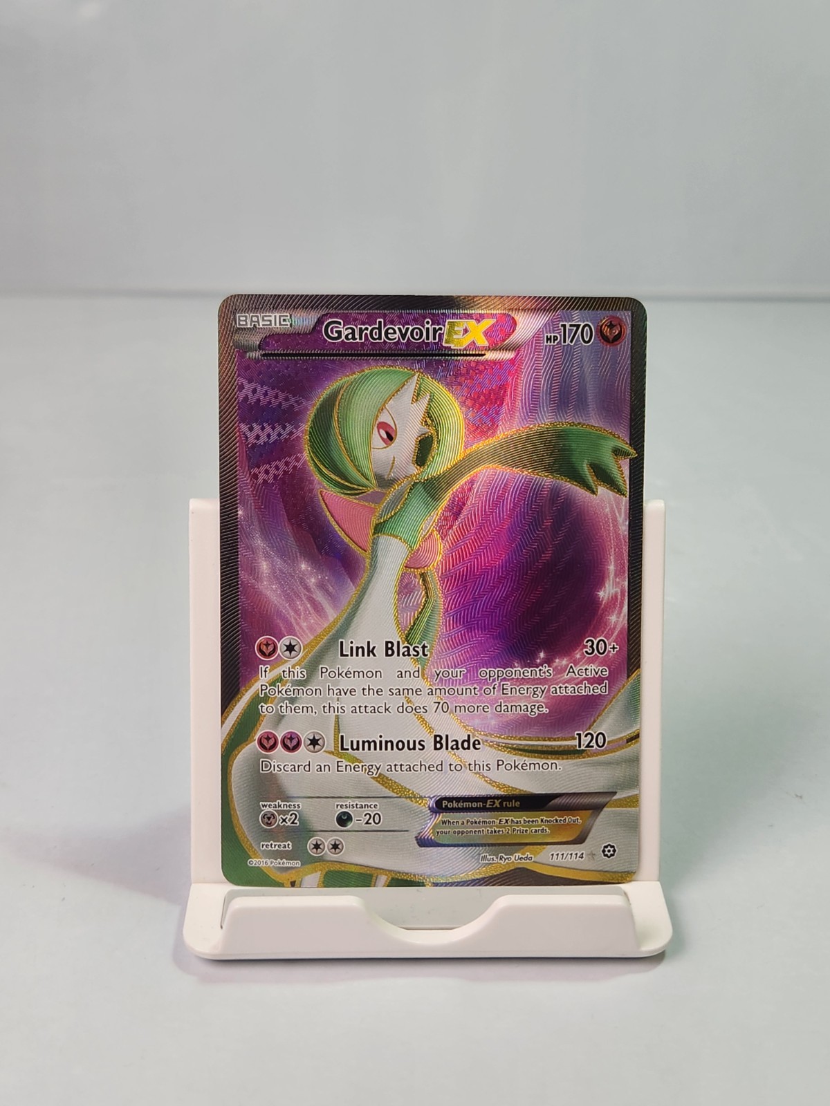 Pokémon Gardevoir EX 111/114 Ultra Rare Steam Siege Pokemon