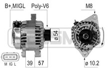 Poulies diverses Toyota YARIS II