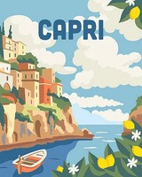 Malen Nach Zahlen Capri (Ravensburger Ag) Neu/Ovp
