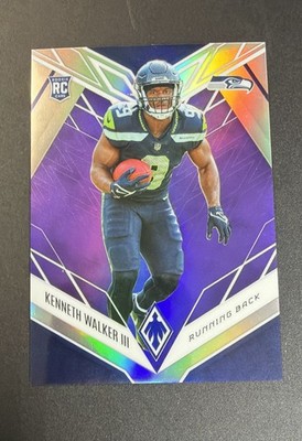 2022 Panini Phoenix - Rookies Kenneth Walker III #118 Purple /125 (RC)