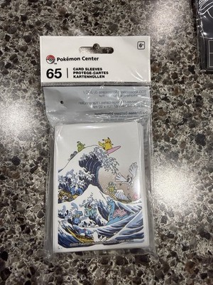 great wave pikachu & friends card sleeves 2023 Pokemon Center And Playmat+Sleeves+Dec  T One Australia The iconic art piece The Great Wave Off Kanagawa by Hokusai makes a bold return to your favorite products Great Wave Pikachu And Friends