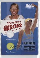 2006 Ace Authentics Heroes & Legends /1200 Anna Kournikova Maria Sharapova 0o3b