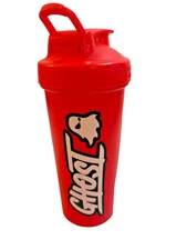 Ghost Red Blender Bottle 28 Oz Shaker Classic BlenderBottle w Loop