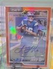 2026 Topps Flagship Jared Goff Orange Auto 20/25 Lions