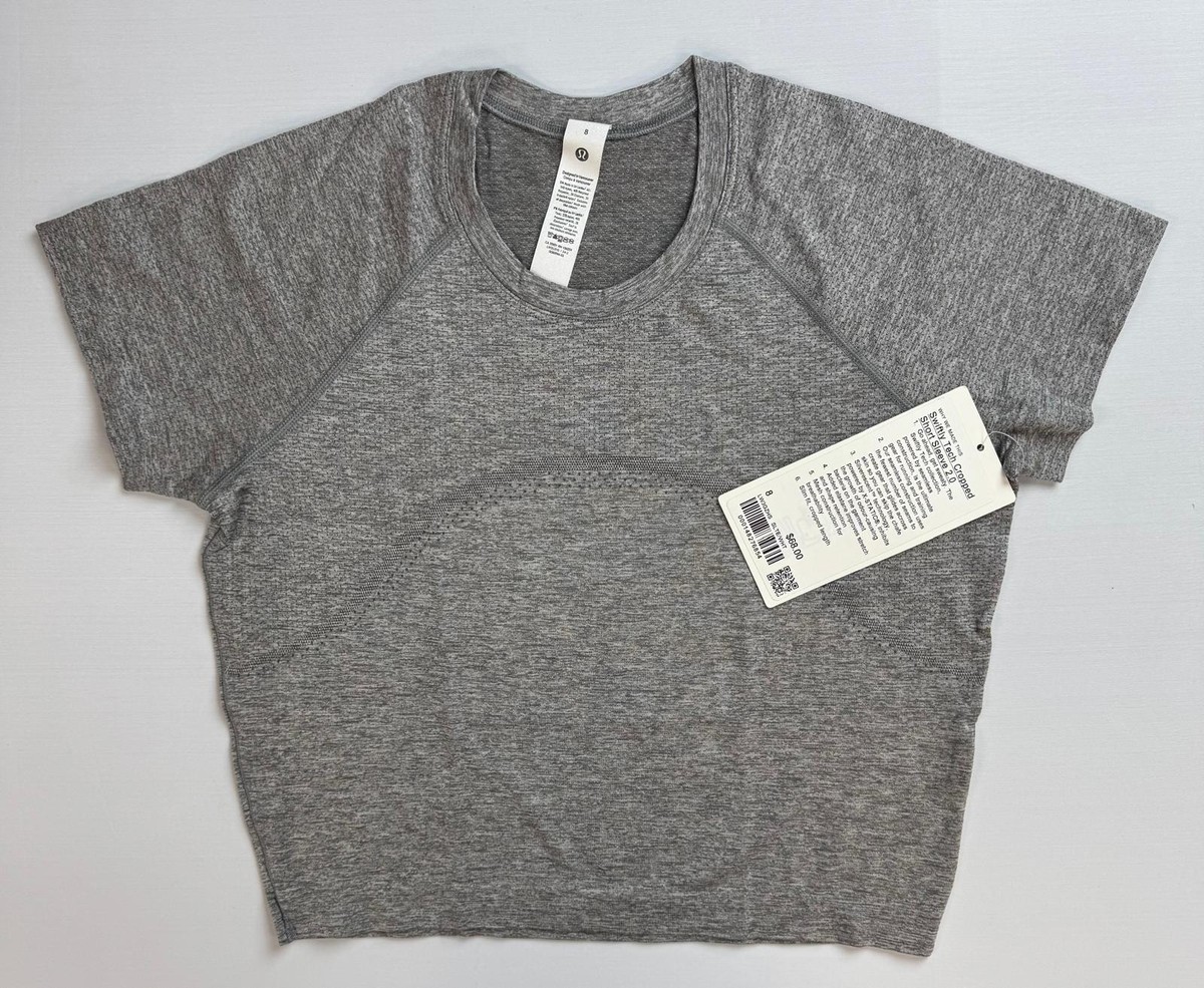 lululemon Swiftly Tech Cropped Short-Sleeve Shirt 2.0. Choose Your