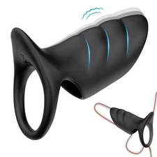 Male Cock-Girth-Enlarger-Enhancer-Penis-Extension-Extender-Sheath-Sleeve-Men Big