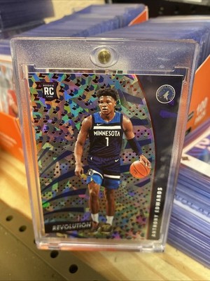 2020-21 Panini Revolution - Rookies Anthony Edwards #125 Astro (RC)