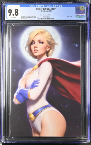 Power Girl Special 1 CGC 9.8 Will Jack Virgin Variant C