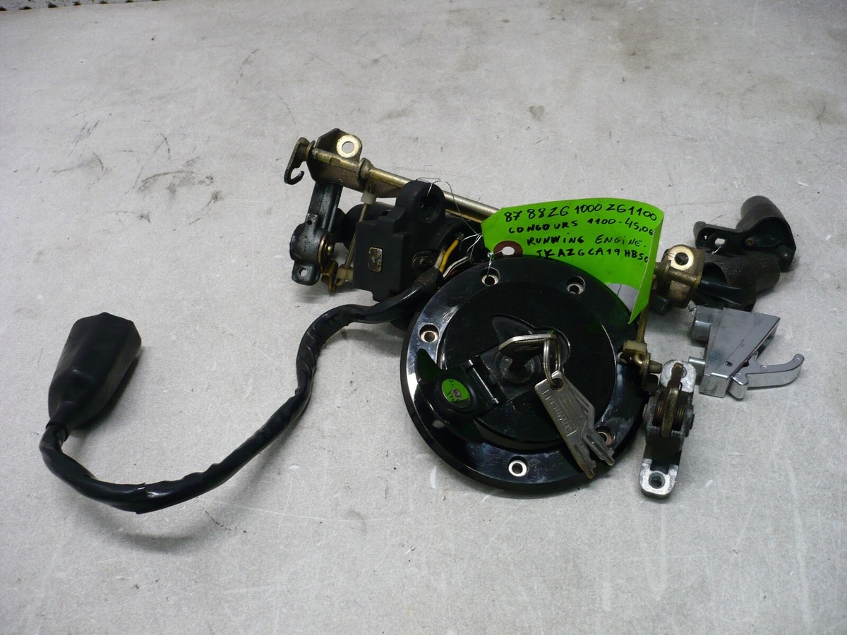 ききき KAWASAKI 86-06 ZG1000 1988 88 LOCK SET KEY SET IGNITION SWITCH