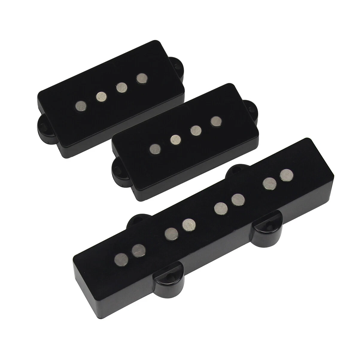 Soapbar sigillato a 4/5/6 corde Pickup per basso a 2 fori Pickup Humbucker a doppia bobina a 5 corde Magnete in ceramica Nero Soapbar sigillato a 4/5/6 corde Pickup per basso a 2 fori Pickup Humbucker a doppia bobina a 5 corde Magnete in ceramica Nero