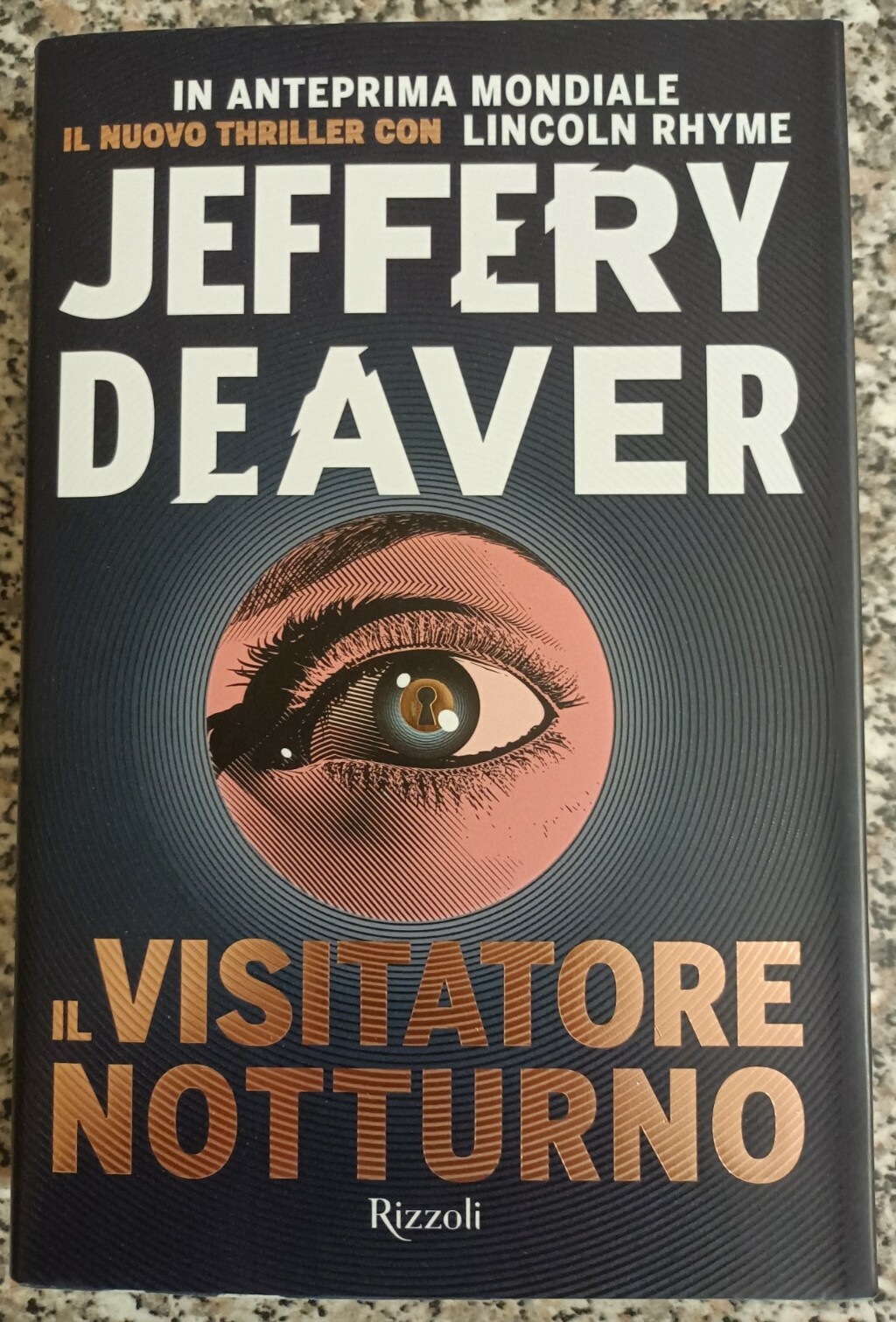 IL VISITATORE NOTTURNO JEFFERY DEAVER 😎 Rizzoli Prima edizione sett. 2021 NUOVO