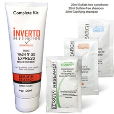 Formaldehyde-Free Brazilian Keratin Hair Treatment Professional Starter Kit 4oz