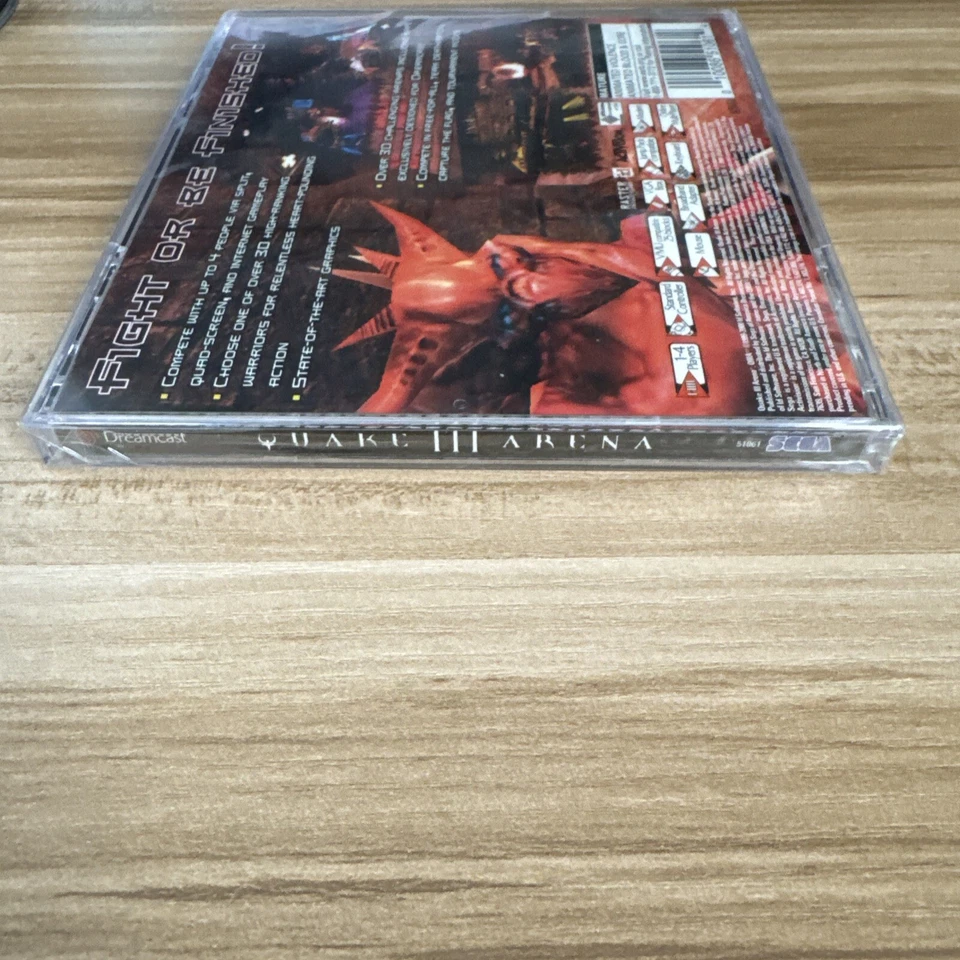 2000 Sega Dreamcast Quake 3 Arena Factory Sealed Brand New - Image 3 of 4