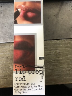mac lip prep red