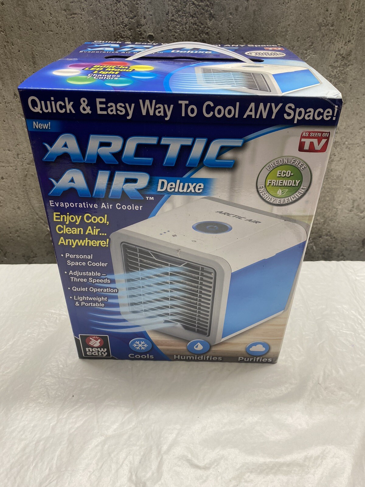 Arctic Air 6860324 Ultra Portable Home Cooler - White for sale 
