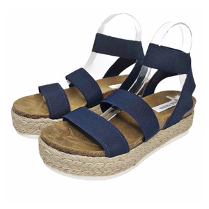 steve madden navy sandals