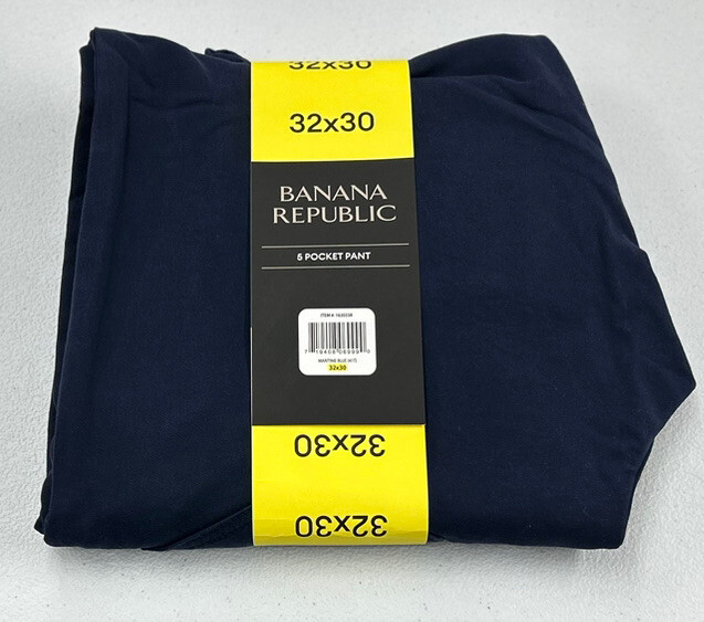 Banana Republic Men’s 5 Pocket Pant Slim Fit Stretch Fabric Comfort