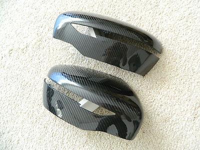 Carbon Fiber Mirror Caps Mirror Caps Stitchon Fits Nissan J11 F15 J11