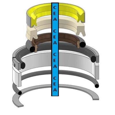 7X2762 Var Cylinder Seal Kit Fits Cat Caterpillar D4E 950 IT28B