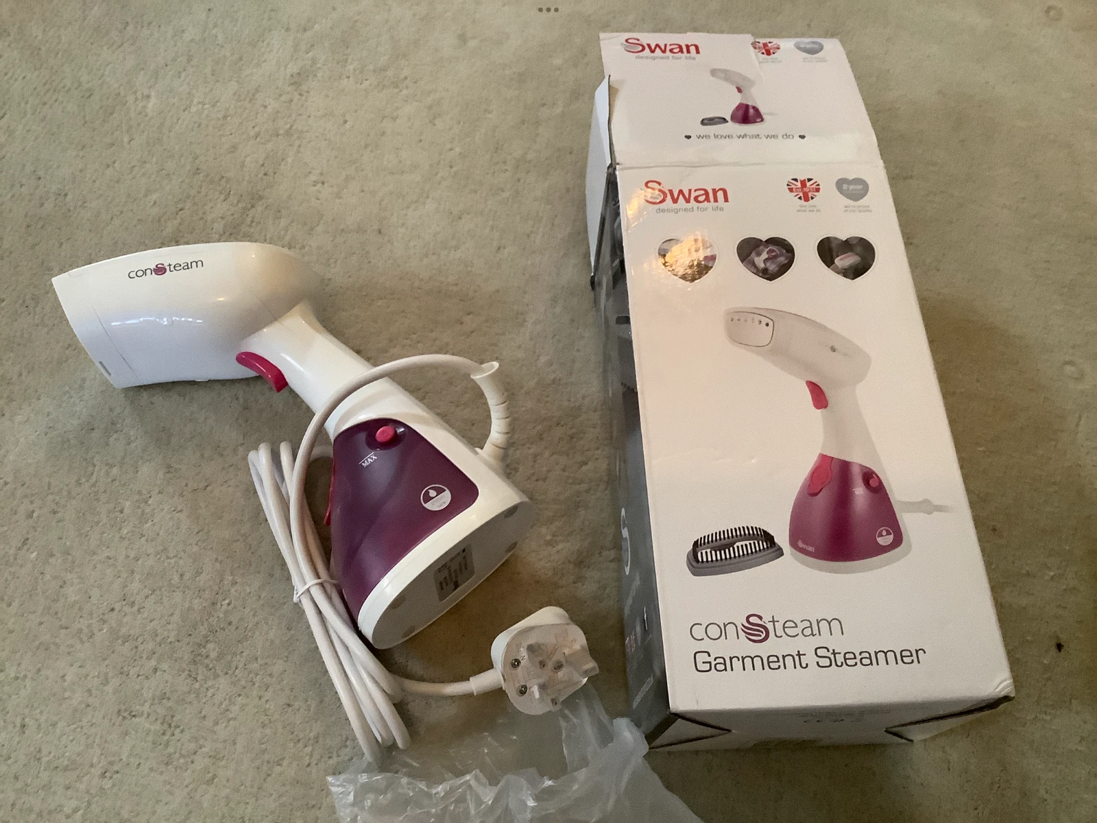 Swan SI12020N 1100W Handheld Garment Steamer