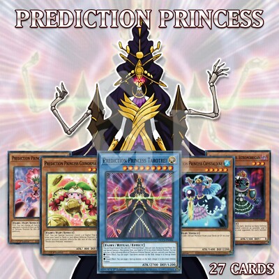 yugioh prediction princess deck PREDICTION PRINCESS DECK 27 Tarotrei Arrowsylph Coinorma Petalelf DLCS  YuGiOh🔥