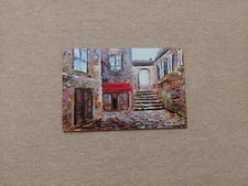 Streets of Italy Impressionistic art style,  Original italian city painting