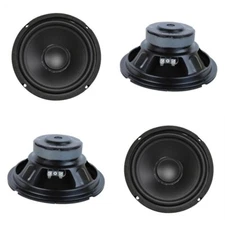 NEW (4) 6.5" Subwoofers Replacement Speakers 6-1/2" Pair Home stereo audio 8ohm