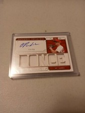 DANIEL PONCE DE LEON 2019 PANINI NATIONAL TREASURES AUTOGRAPH AUTO PATCH /99