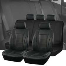For Nissan Rogue 2014-2024 Car Seat Cover Leather Front Rear Full Set Protector
