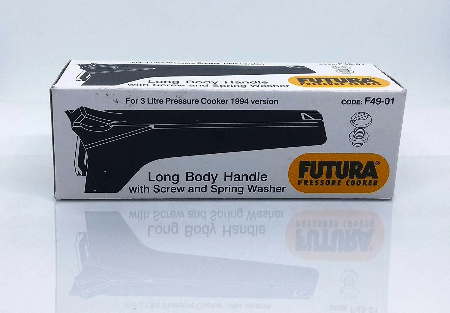 Hawkins Futura F49-01 Long Body Handle for 3 Lt Cooker 2005 version FREE SHIP