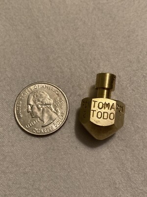 Pirinola Toma Todo Game / Spinner.  Made In U.S.A.  Solid Brass !