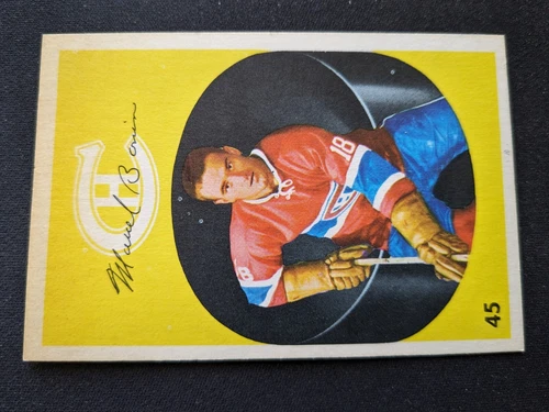 1962-63 Parkhurst Hockey Card # 45 Marcel Bonin - Montreal Canadiens (EX)
