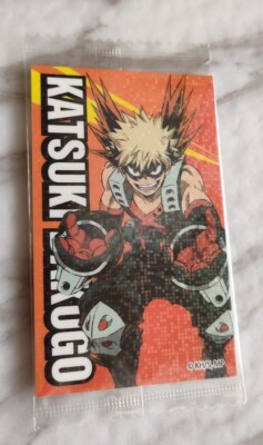 Katsuki  Bakugo My Hero Academia  Wafer Card  From Japan With tracking F/S
